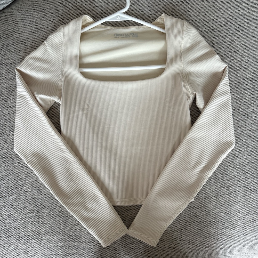 Princess Polly Ribbed Long Sleeve